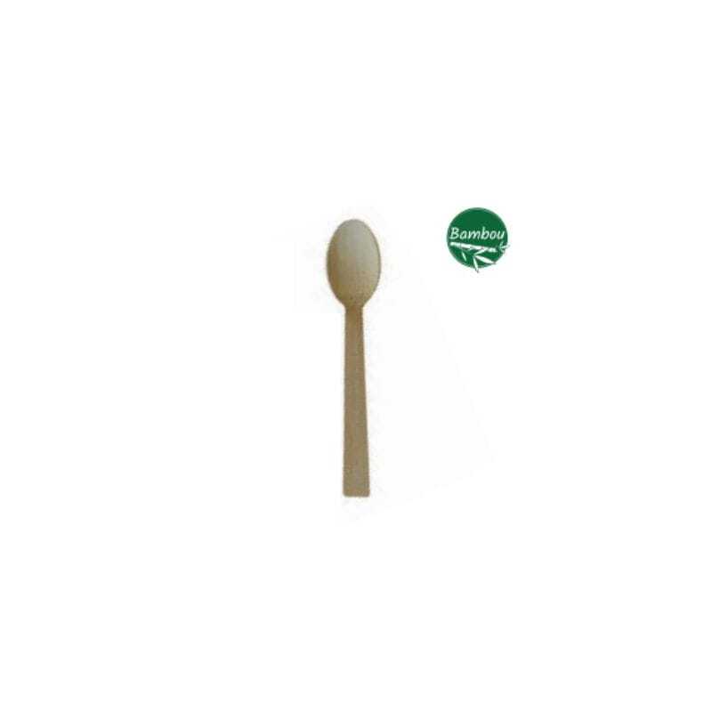 Colher de bambu - 170 mm - Conjunto de 30 Eco responsável Colher de bambu - 170 mm - Conjunto de 30 Eco responsável