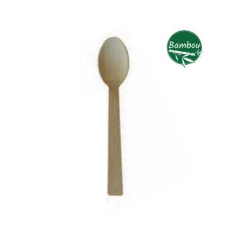 Colher de bambu - 170 mm - Conjunto de 30 Eco responsável