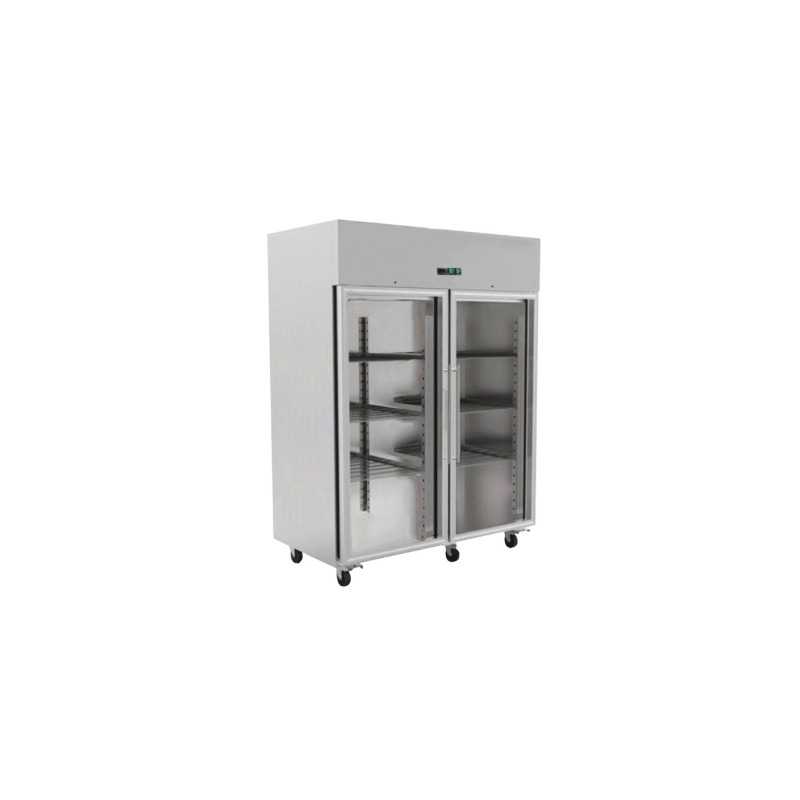 Armário Refrigerado Positivo 2 Portas de Vidro GN2/1 - 1400 L Armário Refrigerado Positivo 2 Portas de Vidro GN2/1 - 1400 L
