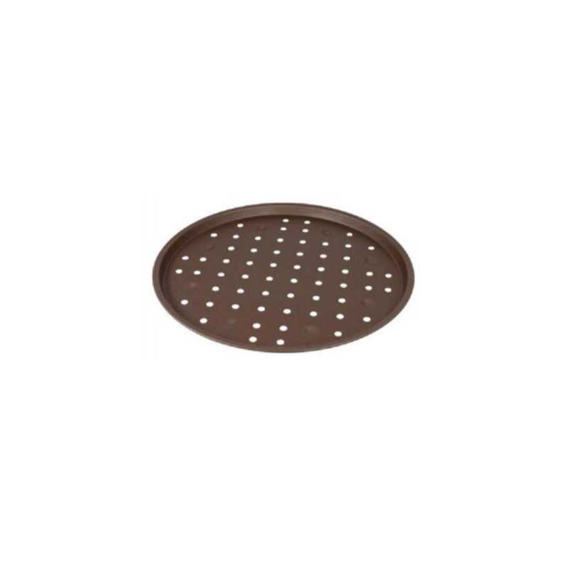Tabuleiro de pizza perfurado com pés - Ø 330 mm Gobel Tabuleiro de pizza perfurado com pés - Ø 330 mm Gobel