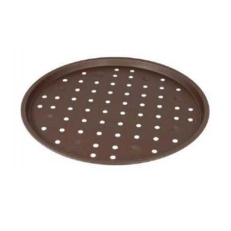 Tabuleiro de pizza perfurado com pés - Ø 330 mm Gobel
