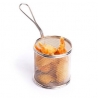 Cesto de batatas fritas em miniatura Ø 90 mm