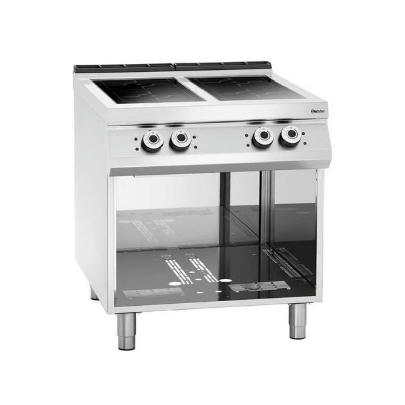 Forno Profissional Série 900 Bartscher com 4 zonas de indução Forno Profissional Série 900 Bartscher com 4 zonas de indução