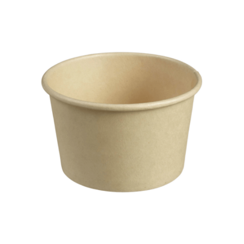 Pote de Fibras de Bambu - Ø 95 mm - 230 ml - Ecologicamente Responsável - Conjunto de 50 Pote de Fibras de Bambu - Ø 95 mm - 230 ml - Ecologicamente Responsável - Conjunto de 50