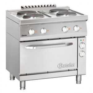 Forno 4 Placas com Forno Elétrico GN1/1 Série 700