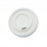 Tampa de Bagasse para Copo de Bambu 18 cl - Conjunto de 50