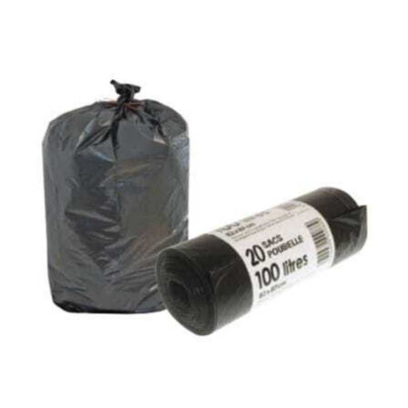 Saco de lixo - 130 L - Pacote com 20 Saco de lixo - 130 L - Pacote com 20