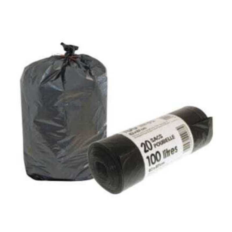 Saco de lixo - 100 L - Pacote com 20 Saco de lixo - 100 L - Pacote com 20