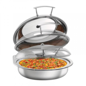 Chafing Dish Flexível Redondo com Tampa Removível - 6,2 L - Bartscher