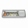 Vitrine de sushi - 5 x GN 1/3 - 63 L