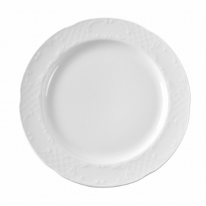Prato raso em porcelana Flora - 270 mm de diâmetro