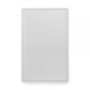 Tábua de corte HACCP - GN 1/1 - Branca - 15 mm de Espessura