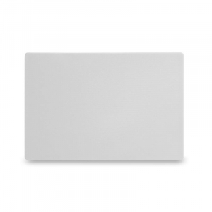 Tábua de corte HACCP - 450 x 300 mm - Branca - 13 mm de espessura