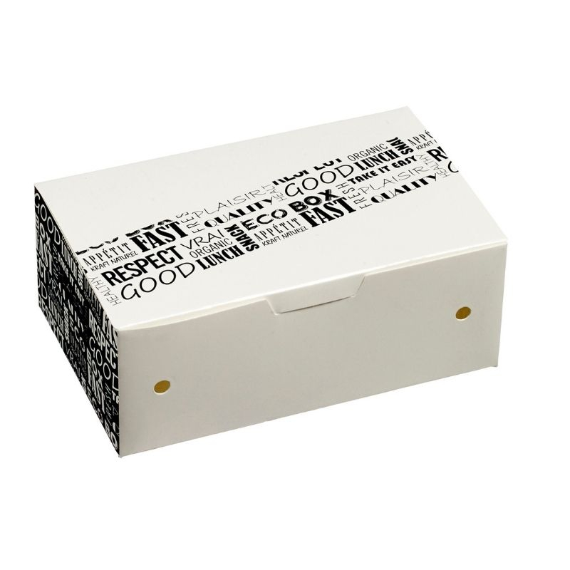 Caixa de 6 Nuggets "District" em Cartão - 114 x 73 x 45 mm - Pacote de 50 Caixa de 6 Nuggets "District" em Cartão - 114 x 73 x 45 mm - Pacote de 50