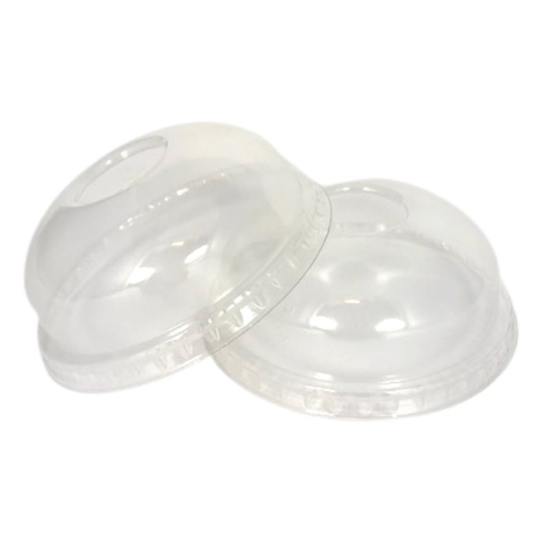 Tampa Domo para Copo de Cristal Shaker - Lote de 50 - FourniResto Tampa Domo para Copo de Cristal Shaker - Lote de 50 - FourniResto