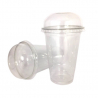 Copo de agitador de cristal em PET - 400 ml - Conjunto de 50 - FourniResto