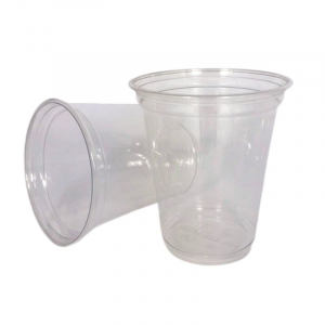 Copo de agitação de cristal em PET - 300 ml - Pacote de 50 - FourniResto
