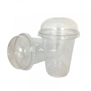 Copo de agitação de cristal em PET - 300 ml - Pacote de 50 - FourniResto