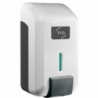 Distribuidor de Sabonete de Parede Branco Cleanline - 700ml - JVD - Fourniresto