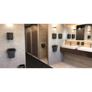 Distribuidor para Bobina de Desenrolamento Central Preto Cleanline - JVD - Fourniresto