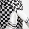 Calças de Cozinha Easyfit em Xadrez Branco e Preto - Tamanho M - Whites Chefs Clothing - Fourniresto