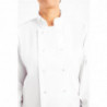 Casaco de Cozinha Unissexo Branco de Mangas Compridas Vegas - Tamanho M - Whites Chefs Clothing - Fourniresto