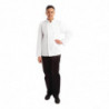 Casaco de Cozinha Unissexo Branco de Mangas Compridas Vegas - Tamanho M - Whites Chefs Clothing - Fourniresto