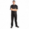 Casaco de Cozinha Unissexo Preto de Mangas Curtas Vegas - Tamanho Xxl - Whites Chefs Clothing - Fourniresto