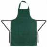 Avental Bavete Verde Garrafa 710 X 970 Mm - Vestuário de Chef Branco - Fourniresto