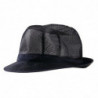Chapéu Trilby Azul Marinho com Rede - Tamanho M 570 mm - FourniResto - Fourniresto