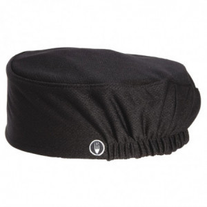 Gorro de Cozinha Preto Total Vent - Chef Works - Fourniresto