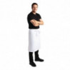 Avental de garçom padrão branco 1000 x 700 mm - Roupas de chef branco - Fourniresto