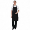 Avental Bavete com Listras Finas 610 x 850 mm - Chef Works - Fourniresto