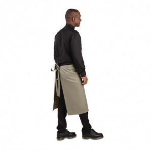 Avental de Garçom Oliva em Poliéster/Algodão 1000 x 700 mm - Whites Chefs Clothing - Fourniresto