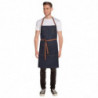 Avental Bavete Indigo Memphis em Algodão 760 x 865 mm - Chef Works - Fourniresto
