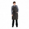 Avental Bavete Taupe Urban Dorset em Algodão 762 x 863 mm - Chef Works - Fourniresto