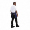 Avental de Servidor Curto Azul Marinho em Poliéster/Algodão 373 x 750 mm - Whites Chefs Clothing - Fourniresto