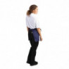 Avental de Servidor Curto Azul Marinho em Poliéster/Algodão 373 x 750 mm - Whites Chefs Clothing - Fourniresto
