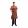 Avental Bavete Ferrugem Urban Dorset em Algodão 765 x 865 mm - Chef Works - Fourniresto