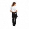 Avental de Servidor em Denim Azul com Cinto Ocre em Algodão 700 x 430 mm - Whites Chefs Clothing - Fourniresto