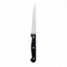 Faca de carne com cabo preto lâmina serrilhada 215 mm - Conjunto de 12 - Olympia - Fourniresto