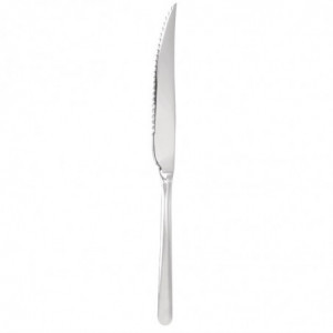 Faca de carne ou de pizza espelhada 235 mm - Conjunto de 12 - Olympia - Fourniresto
