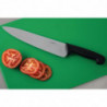 Faca de Cozinha Preta Lâmina de 25,5 cm - Hygiplas - Fourniresto