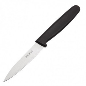 Faca de escritório preta lâmina reta 7,5 cm - Hygiplas - Fourniresto