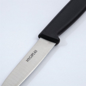 Faca de escritório preta lâmina reta 7,5 cm - Hygiplas - Fourniresto