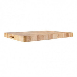 Tábua de corte retangular em madeira 610 x 455 mm - Vogue - Fourniresto