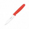 Faca de Cozinha Vermelha Lâmina 7,5 cm - Hygiplas - Fourniresto