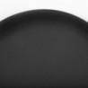 Tabuleiro Redondo Preto Antiderrapante Ø 356 mm - Olympia KRISTALLON - Fourniresto