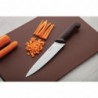 Faca de Cozinha Marrom Lâmina 21,5 cm - Hygiplas - Fourniresto