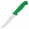 Faca de legumes verde lâmina 10 cm - Hygiplas - Fourniresto